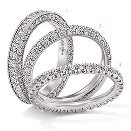 Обручальные кольца с бриллиантами Christian Bauer
