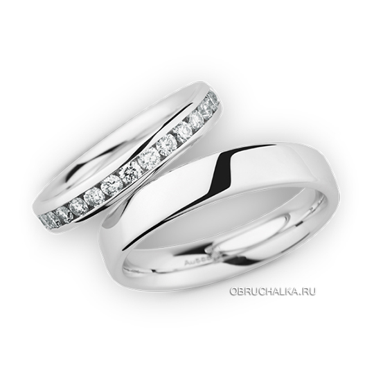 Обручальные кольца с бриллиантами Christian Bauer 0246973