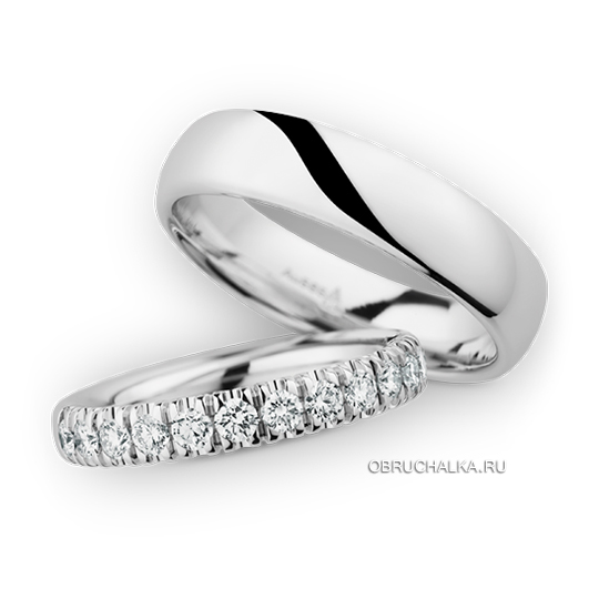 Обручальные кольца с бриллиантами Christian Bauer 0246976