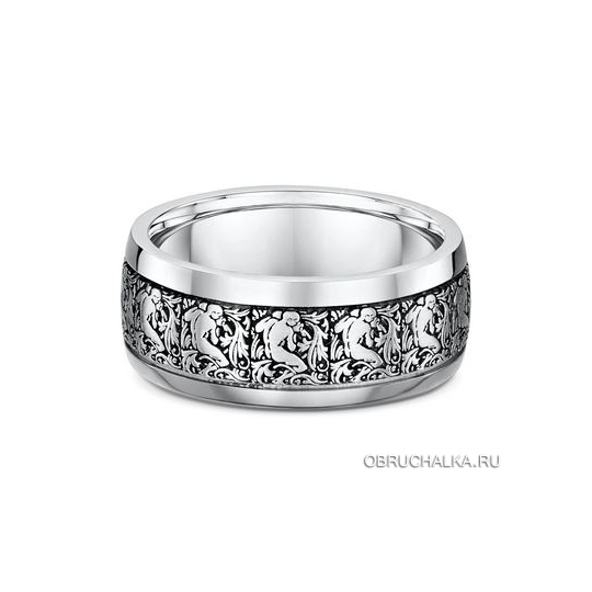 Обручальные кольца из белого золота Dora 125A00-G