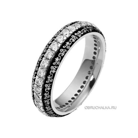 Обручальные кольца с бриллиантами Dora 135A01-G