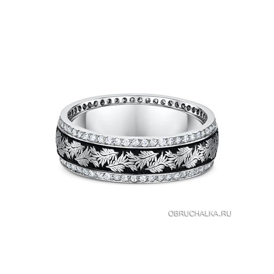 Обручальные кольца с бриллиантами Dora 143A01-G