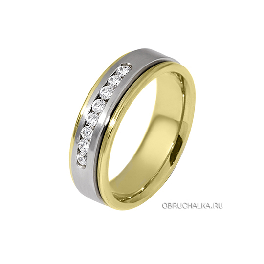 Комбинированные обручальные кольца Dora 1571000-G