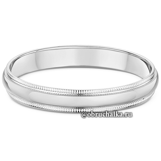 Обручальные кольца из платины 293A21G 3.0x1.4mm