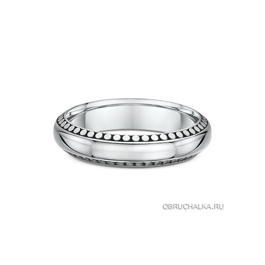 Обручальные кольца из белого золота Dora 297A01-G