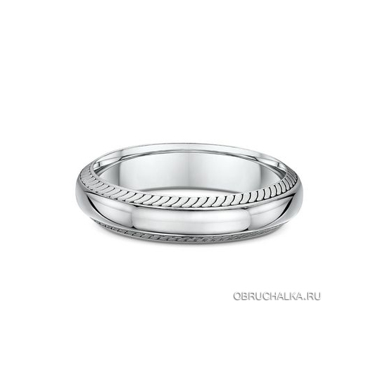 Обручальные кольца из белого золота Dora 298A01-G