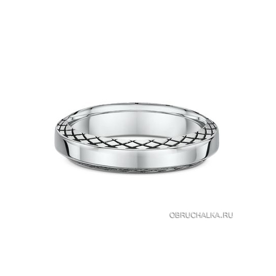 Обручальные кольца из белого золота Dora 301A01-G