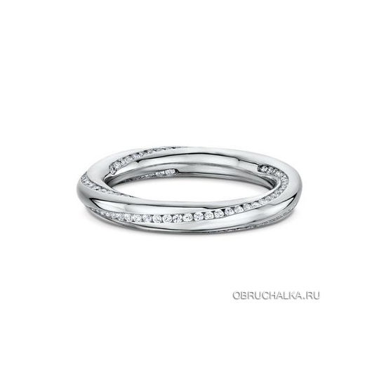 Обручальные кольца с бриллиантами Dora 340B00-G