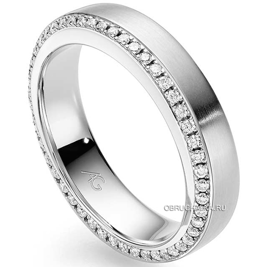 Обручальные кольца с бриллиантами August Gerstner 4-28640-5
