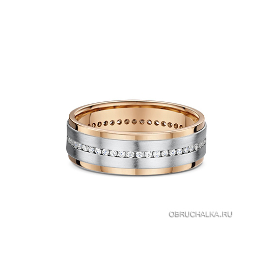 Обручальные кольца с бриллиантами Dora 444B01-G