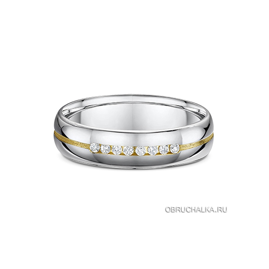 Комбинированные обручальные кольца Dora 453B01-G