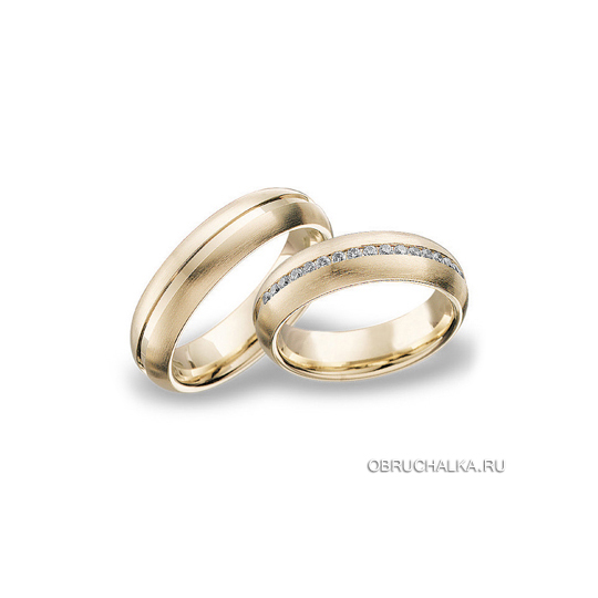 Обручальные кольца из желтого золота Breuning 46-00151