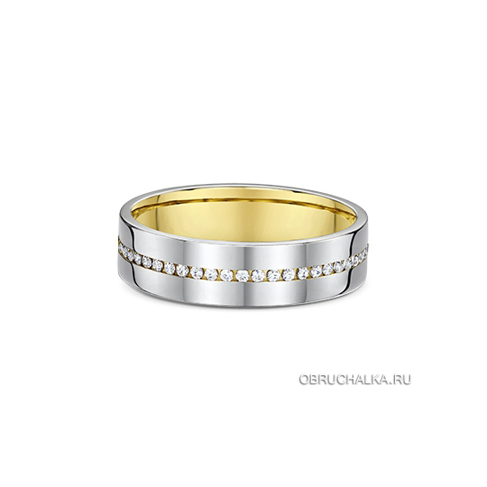 Обручальные кольца с бриллиантами Dora 463B01-G
