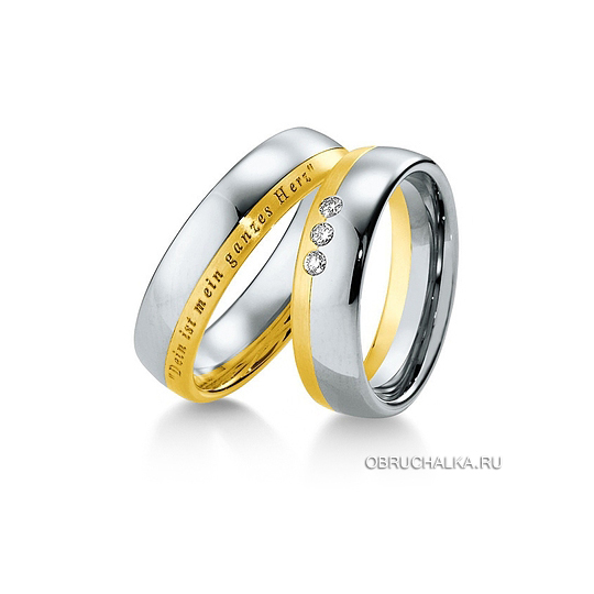Комбинированные бручальные кольца Breuning 48-02120
