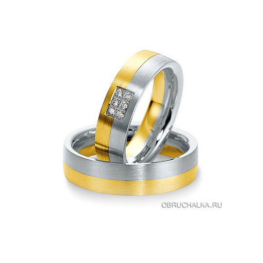 Комбинированные бручальные кольца Breuning 48-03550