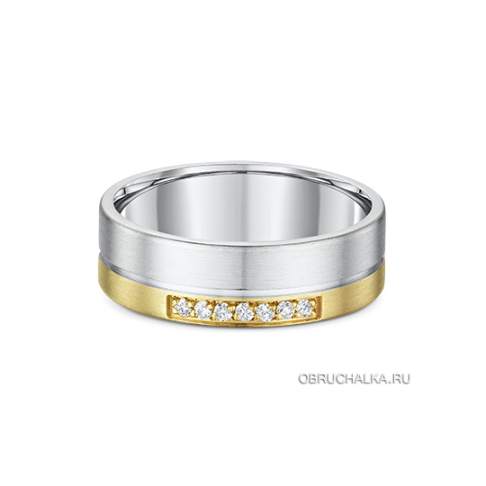 Комбинированные обручальные кольца Dora 528A02-G