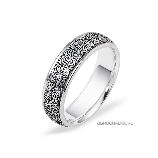 Обручальные кольца из белого золота Dora 5334000-G