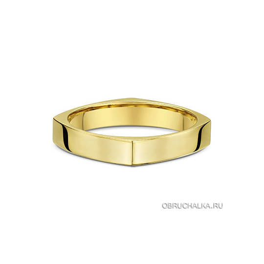 Обручальные кольца из желтого золота Dora 586A02-G