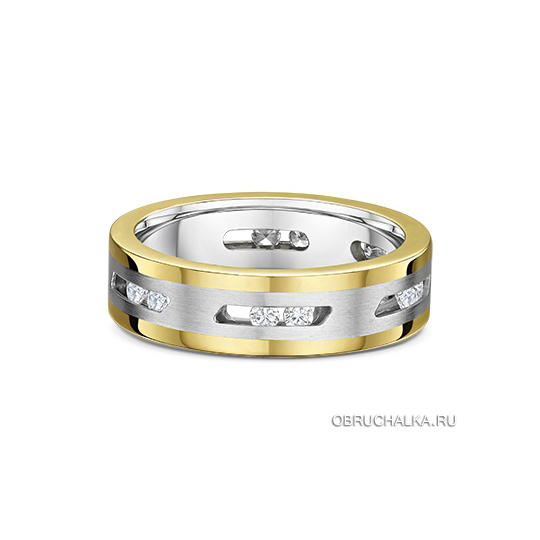 Комбинированные обручальные кольца Dora 593A00-G