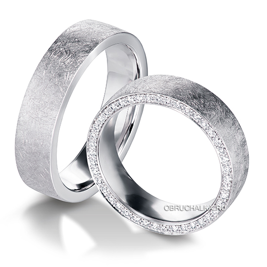 Обручальные кольца с бриллиантами Furrer Jacot 62-53070
