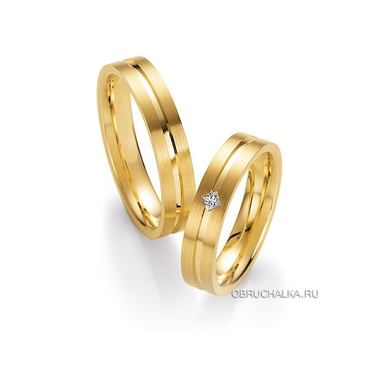Обручальные кольца из желтого золота Collection Ruesch 66-20270-045