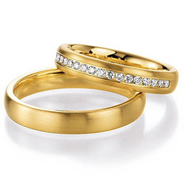 Обручальные кольца из желтого золота Collection Ruesch