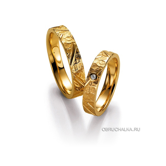 Обручальные кольца из желтого золота Collection Ruesch 66-50010-042