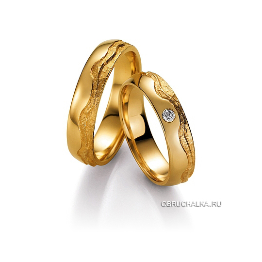 Обручальные кольца из желтого золота Collection Ruesch 66-50050-052