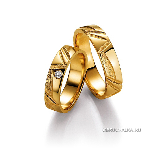 Обручальные кольца из желтого золота Collection Ruesch 66-50150-053