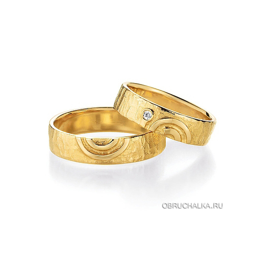 Обручальные кольца из желтого золота Collection Ruesch 66-51110-051