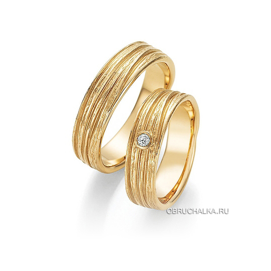 Обручальные кольца из желтого золота Collection Ruesch 66-52070-057