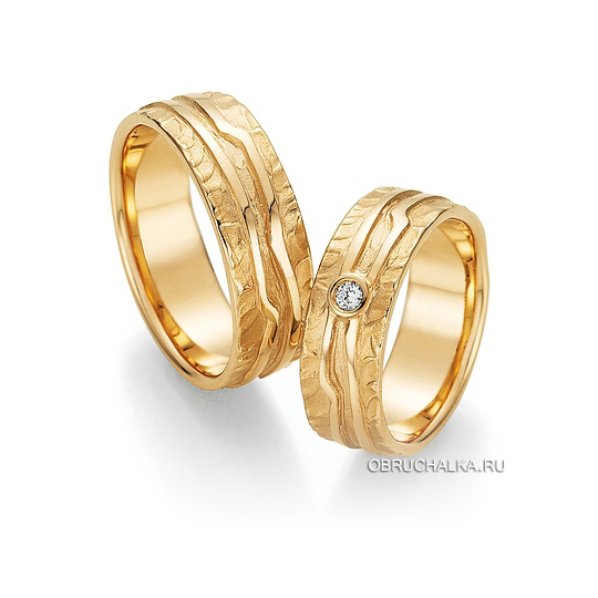 Обручальные кольца из желтого золота Collection Ruesch 66-52090-067