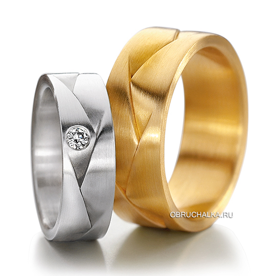 Обручальные кольца из желтого золота Furrer Jacot 71-81220
