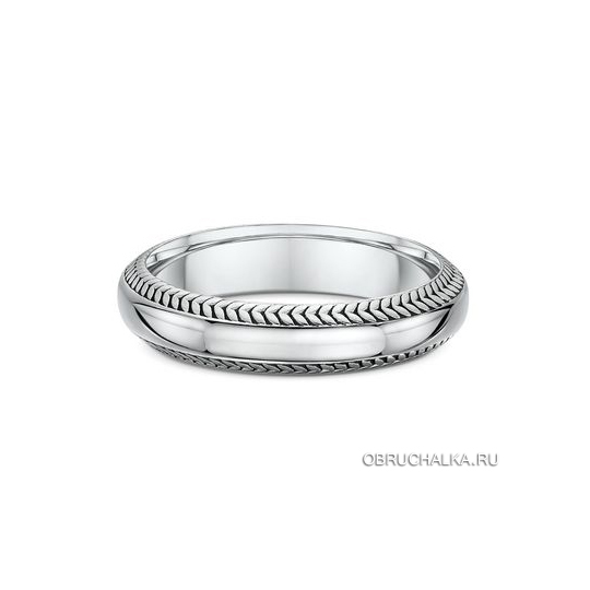 Обручальные кольца из белого золота Dora 717A00-G